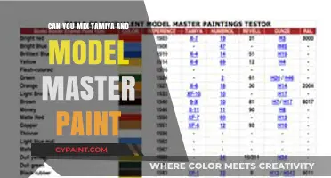 Mixing Tamiya and Model Master Paint: A Guide for Hobbyists