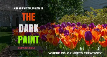 Glow-in-the-Dark Tulip Paint: Can You Mix and Match?
