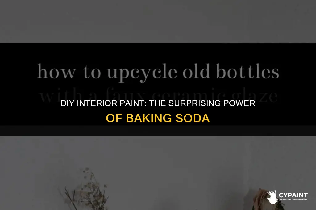 can you mske interior paint with baking soda