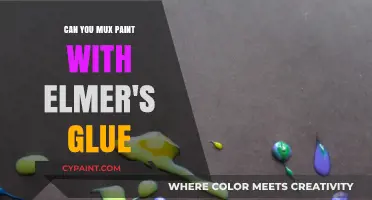 Crafting with Glue: Can You Really Mix Paint with Elmer's?