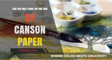 Painting on Canson Paper: One-Sided Limitations Explained
