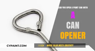 Can Opener vs. Paint Can: Unlocking the Lid Dilemma