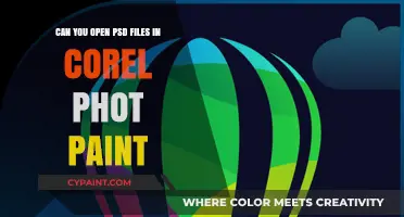 How to Open PSD Files in Corel Photo-Paint