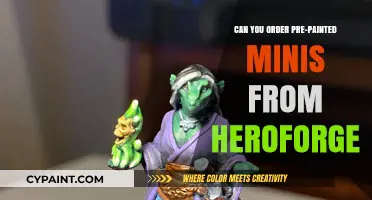 Exploring HeroForge: Can You Order Pre-Painted Minis?