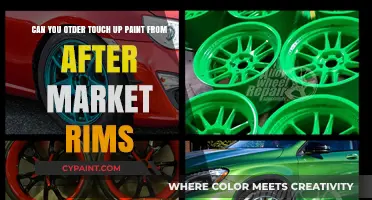 Aftermarket Rim Touch-Up Paint: Can You Order It?