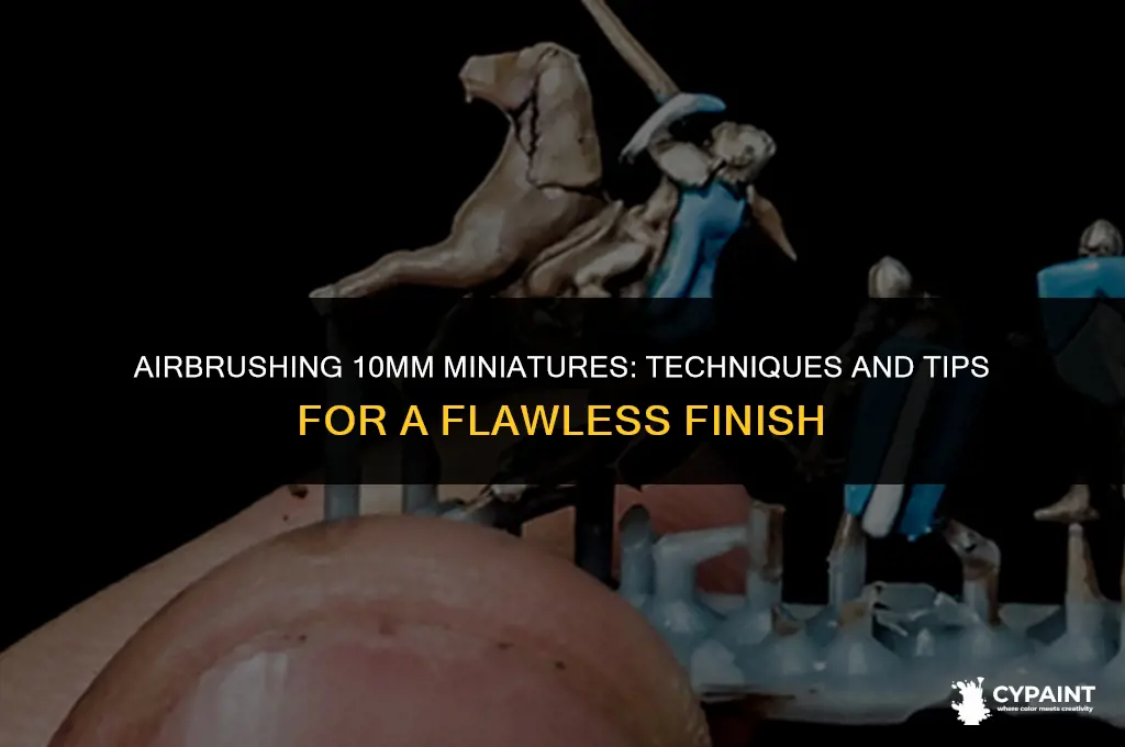 can you paint 10mm miniatures with an airbrush