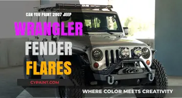 Revamp Your Ride: Painting 2007 Jeep Wrangler Fender Flares