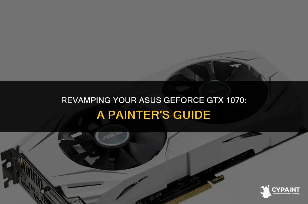 can you paint a asus geforce gtx 1070