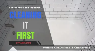 Bathtub Painting: Clean First or Paint Directly?