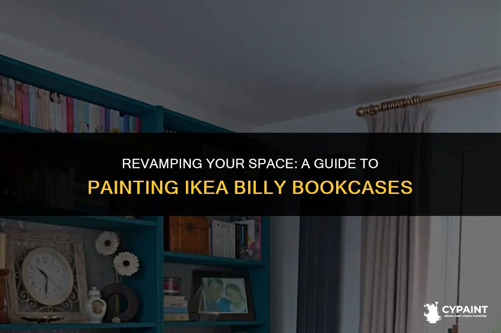 can you paint a billy bookcase from ikea