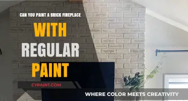 Transform Your Brick Fireplace with Regular Paint
