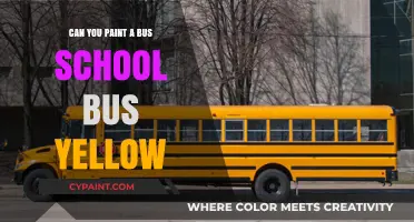 Transforming Transportation: The Art of Painting a School Bus Yellow