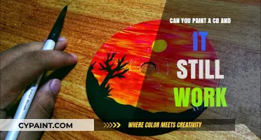 Painted CDs: Do They Still Work?