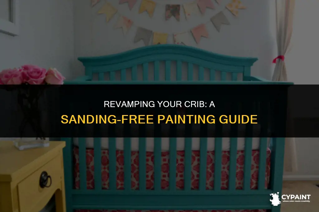can you paint a crib without sanding it