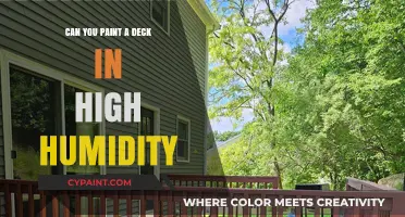 Painting Your Deck in High Humidity: Tips and Tricks