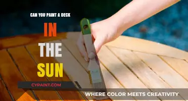 Sunny Deck Makeover: Tips for Painting in Bright Conditions