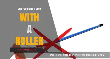 Effortless Deck Painting: Roller Techniques for a Flawless Finish