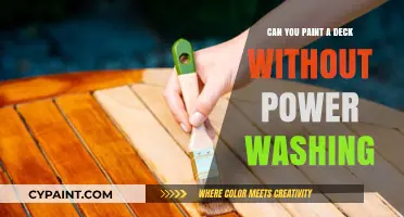 Revamping Your Deck: Painting Without Power Washing