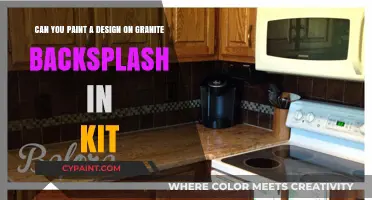 Painting Granite Backsplash: Creative Design Ideas for Your Kitchen