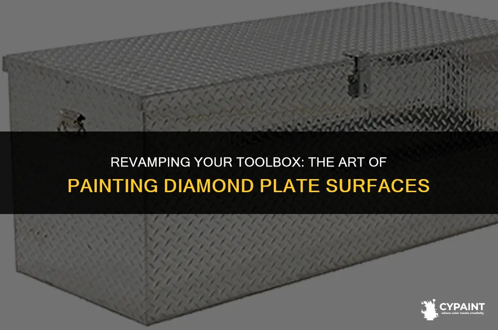 can you paint a diamond plate tool box