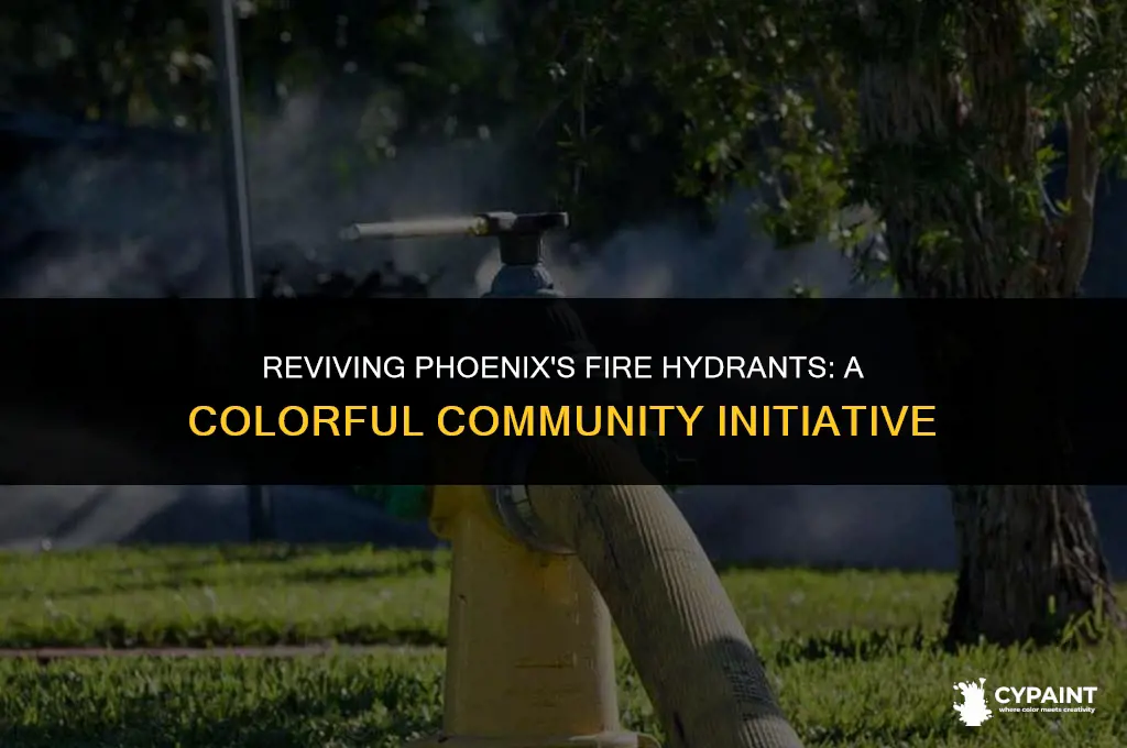 can you paint a fire hydrant phoenix arizona