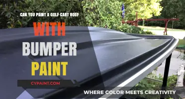 Painting Golf Cart Roofs: Bumper Paint Compatibility and Application Tips