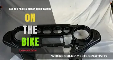 Painting Your Harley Inner Fairing On-Bike: Tips and Tricks