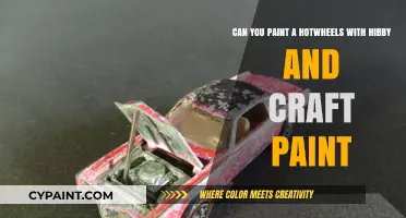 Painting Hot Wheels: Using Hobby and Craft Paint for Custom Designs