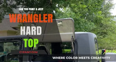 Revamping Your Ride: Painting a Jeep Wrangler Hard Top