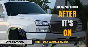 Painting a Lift Kit Post-Installation: Tips and Best Practices