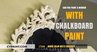 Transform Your Mirror: A Guide to Chalkboard Paint Application