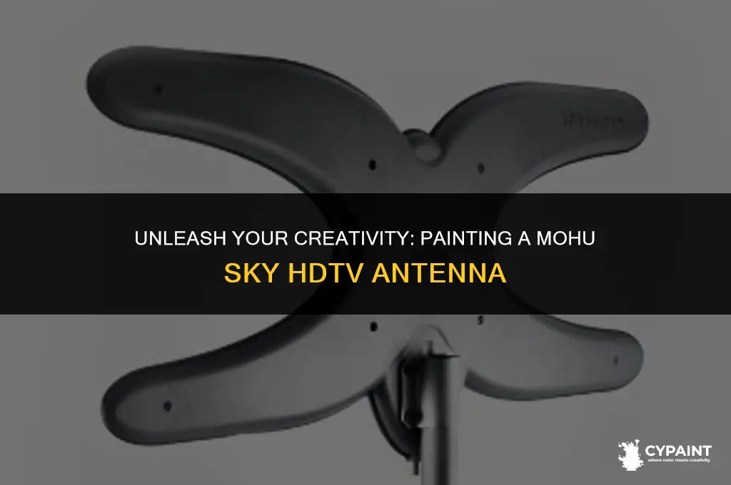 can you paint a mohu sky hdtv antenna