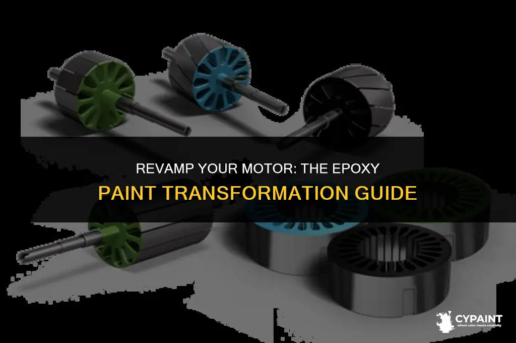 can you paint a motor with epoxy paint