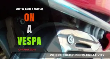 Revamp Your Vespa: A Guide to Painting Your Muffler
