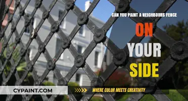 Painting Your Side of the Fence: Legal or Not?