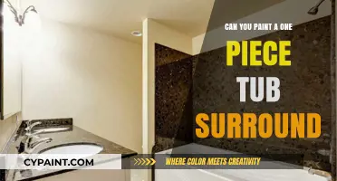 Revamp Your Bathroom: Painting a One-Piece Tub Surround