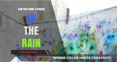Painting Your Porch in the Rain: Tips and Tricks for Success