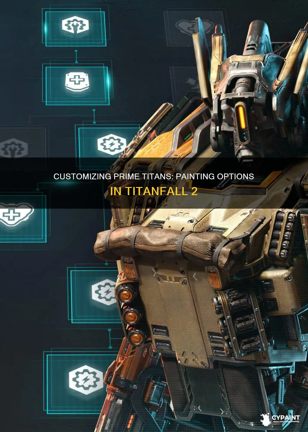 can you paint a prime titan in titanfall 2