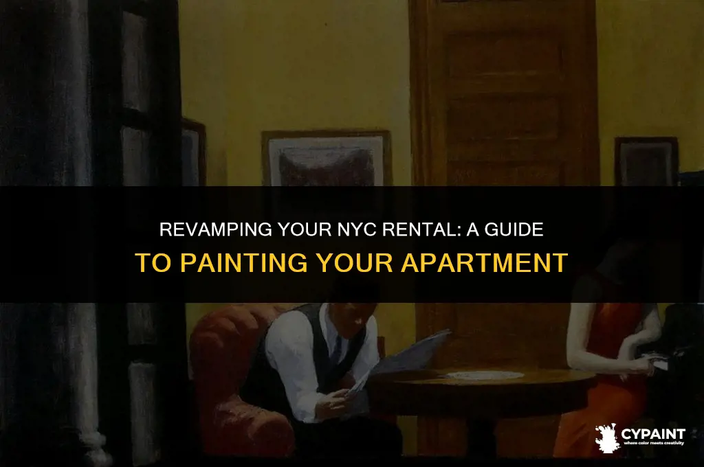 can you paint a rented apartment in nyc