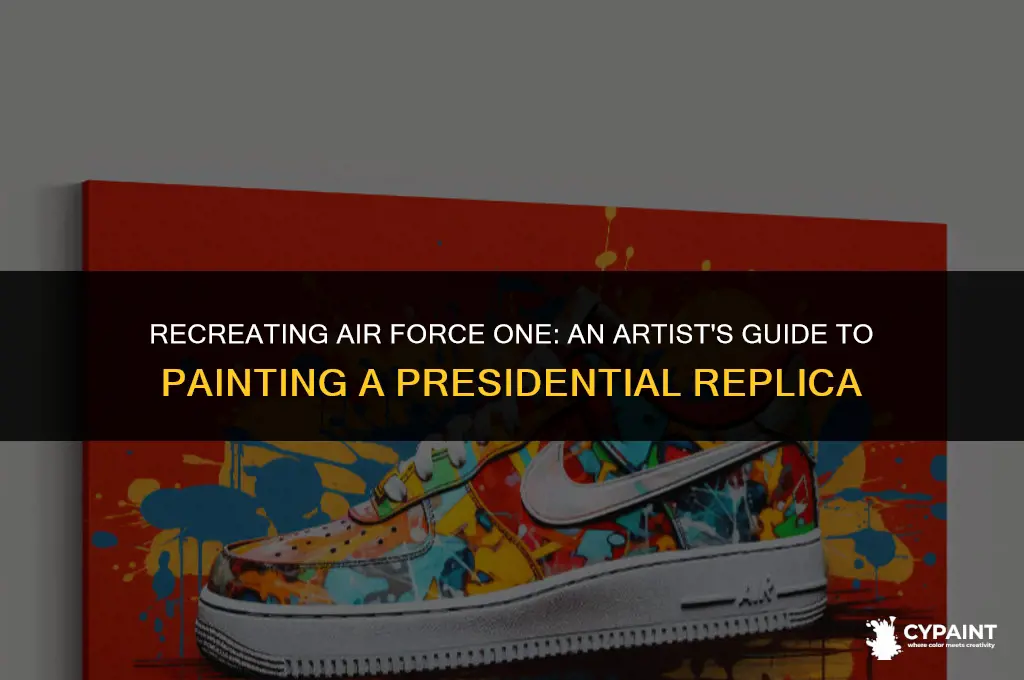 can you paint a replica air force one