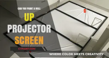 DIY Guide: Painting Your Own Roll-Up Projector Screen