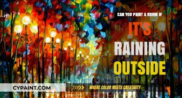 Painting in the Rain: Tips for Indoor Projects on Wet Days