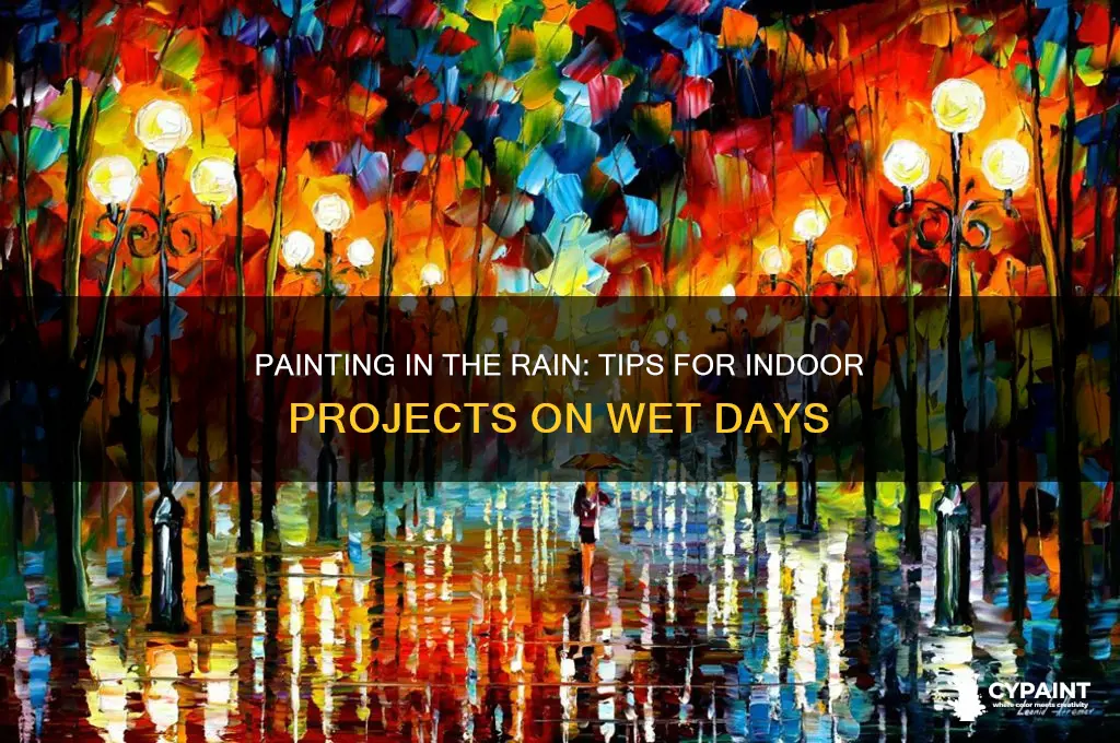 can you paint a room if it