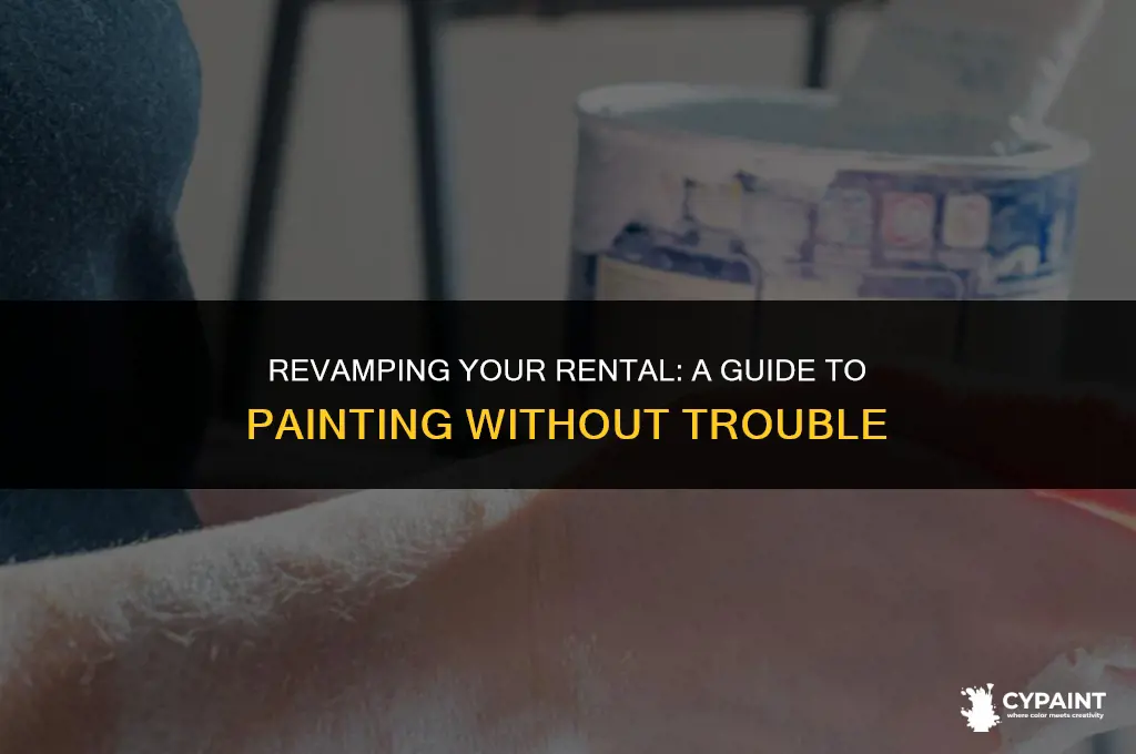 can you paint a room if your renting