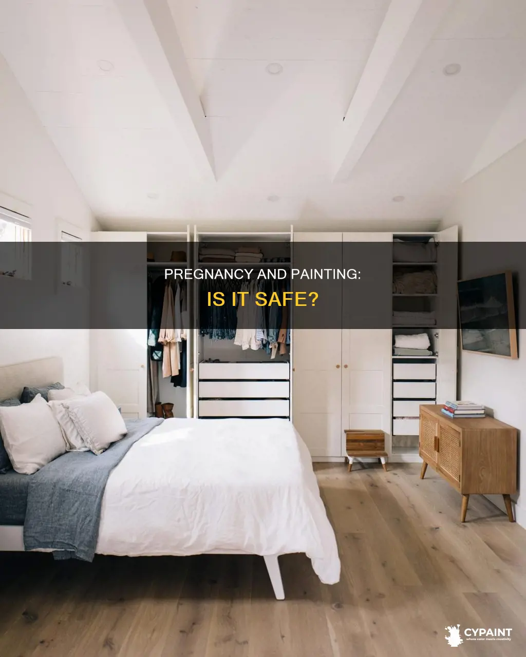 can you paint a room if you