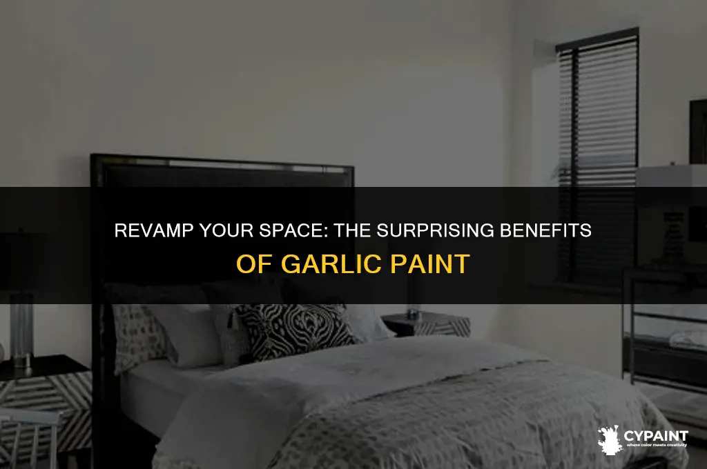 can you paint a room with arlic paint