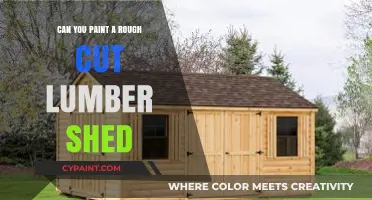 Transforming Rough Cut Lumber into a Charming Shed: A DIY Guide