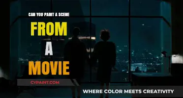 Cinematic Canvas: Recreating Movie Magic with Paint and Imagination