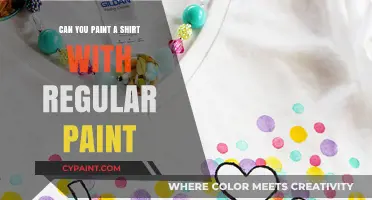 Revamp Your Wardrobe: The Art of Painting Shirts with Regular Paint