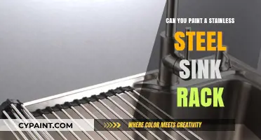 Revamp Your Kitchen: Painting a Stainless Steel Sink Rack